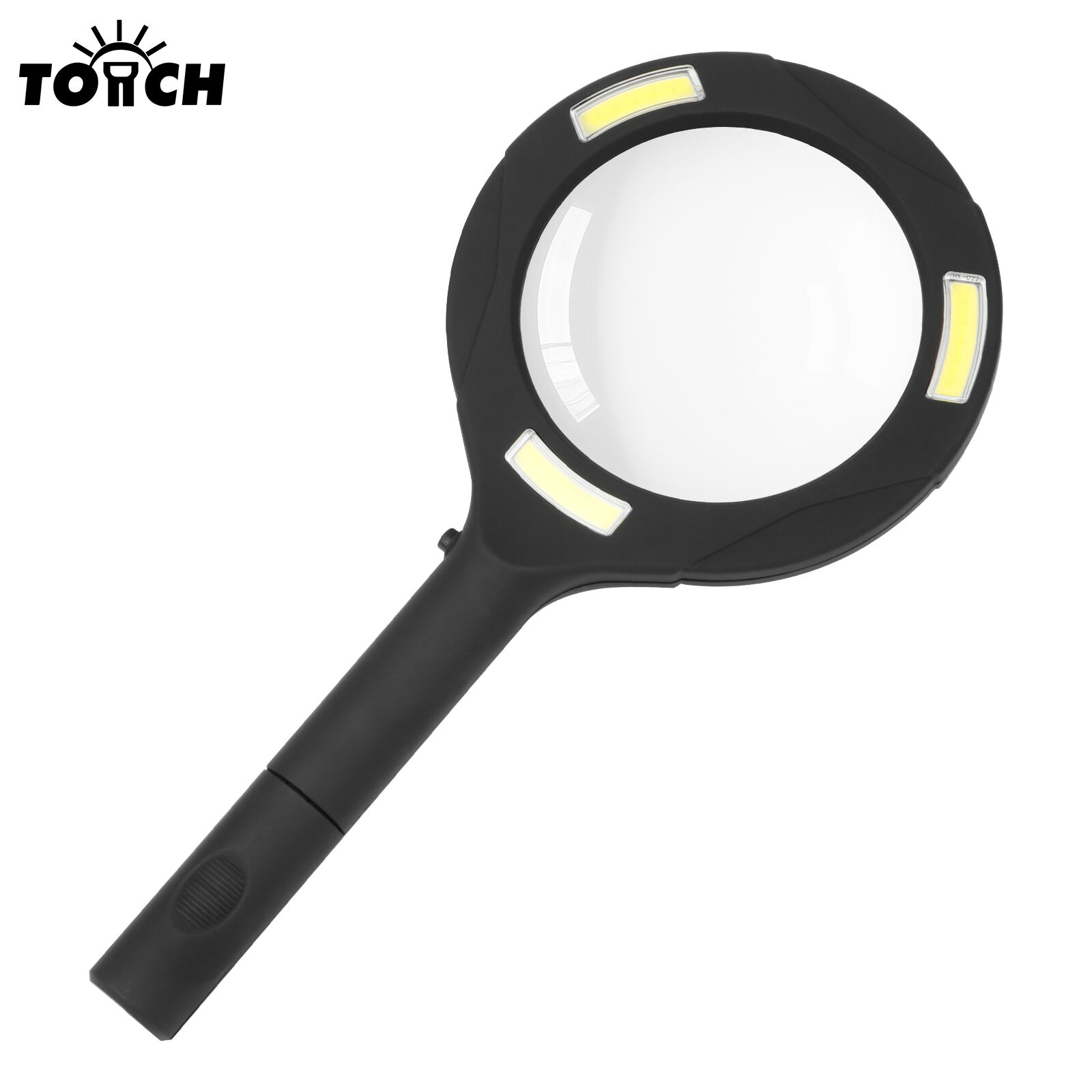 LED Ultra-Long Battery Life High-Brightness COB Reading Light with Magnifier