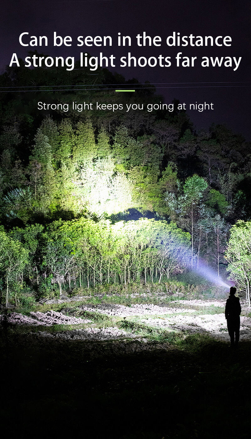 solar  type c rechargeable led headlamp with motion sensor power display and rear warning light-7