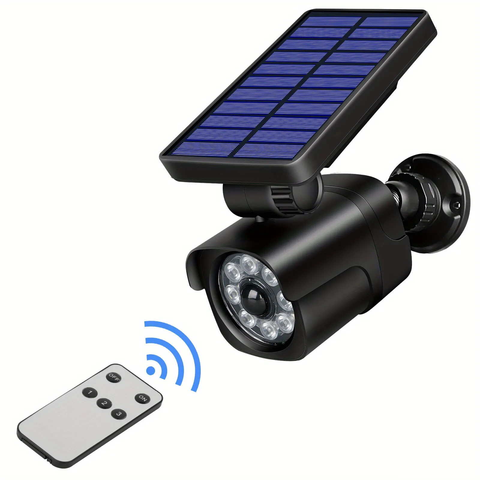 TOACH Outdoor Wall Lamps Solar Street Lights with Camera