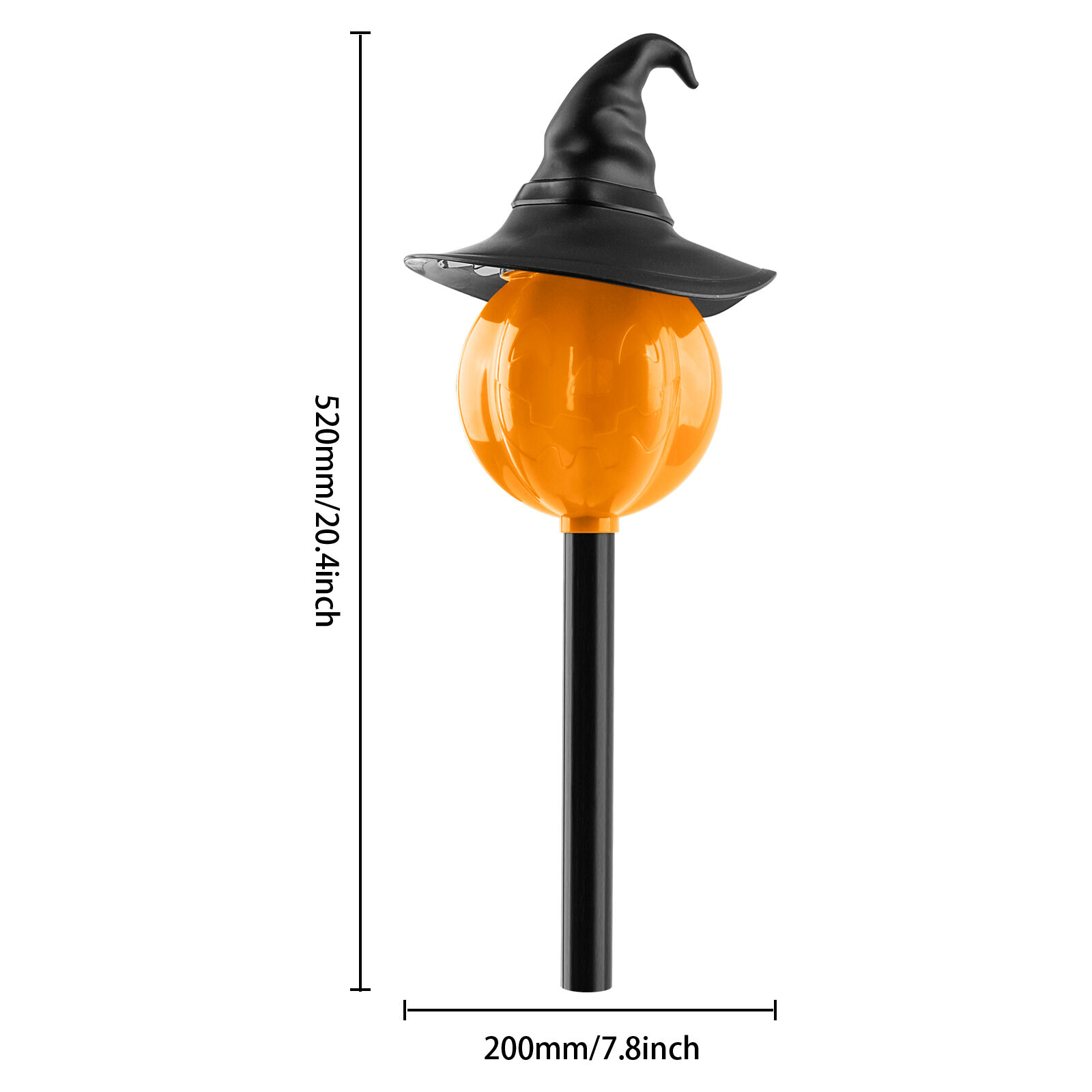 Luces LED en forma de calabaza para Halloween: luces decorativas para fiestas de Halloween, hogar y jardín