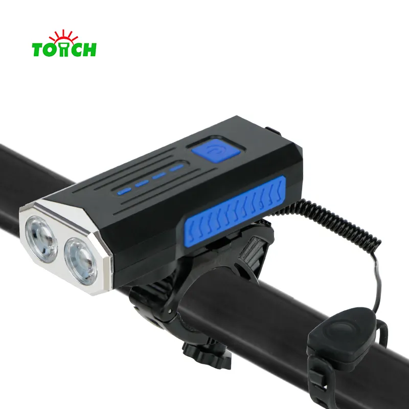 Torcia TOACH Ciclismo Alta luce USB ricaricabile Ignifuga Bicicletta Luce anteriore Torcia per guida notturna