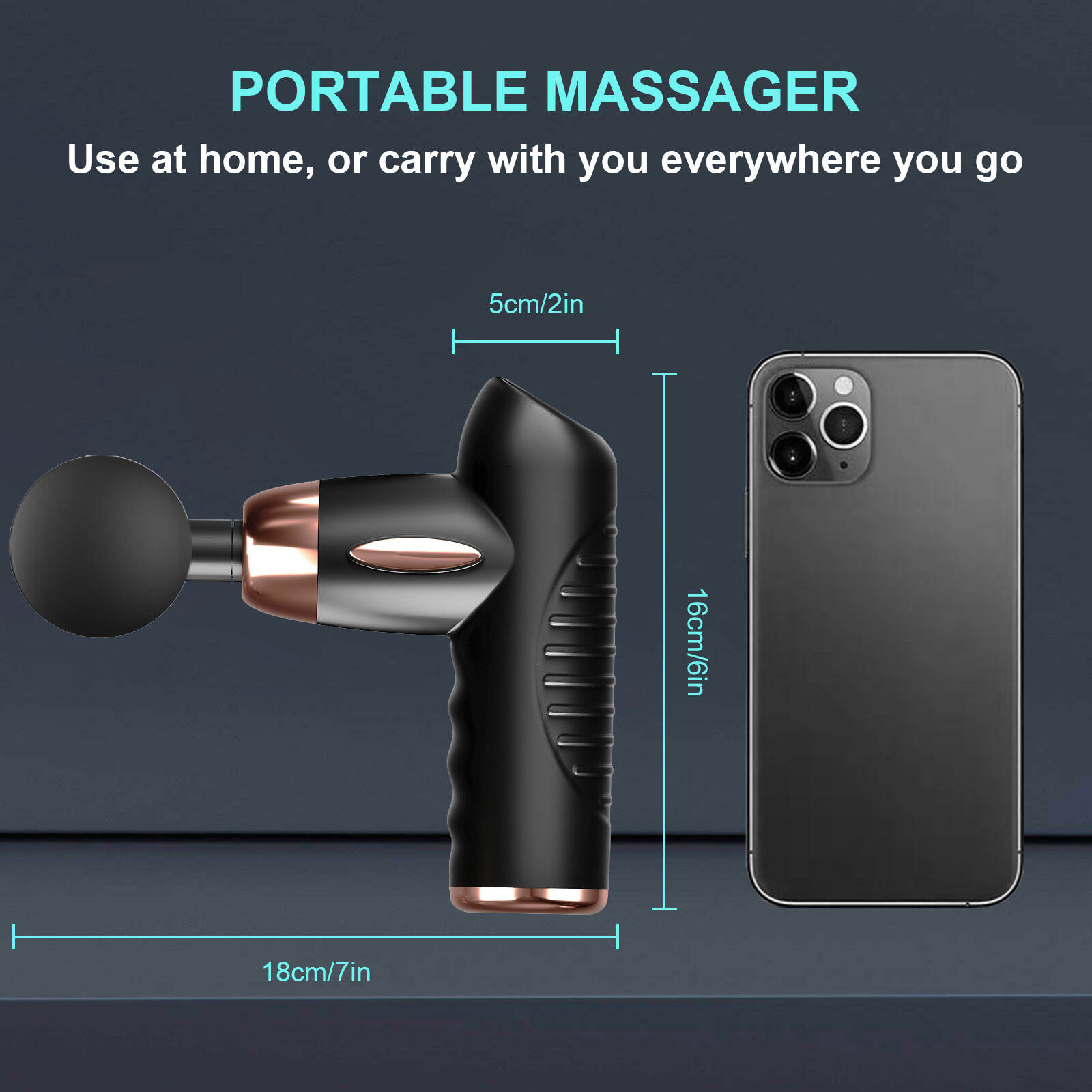 tl mg6 mini massage gun 35w 6 speeds deep tissue percussion massager with 4 heads type c rechargeable-16