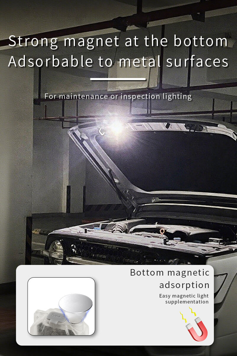 rechargeable zoomable laser keychain flashlight with magnet and multi color side light-6