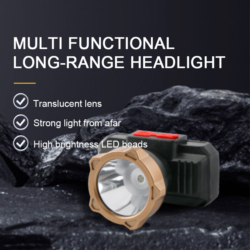 Akkukäyttöinen LED-päävalaisin