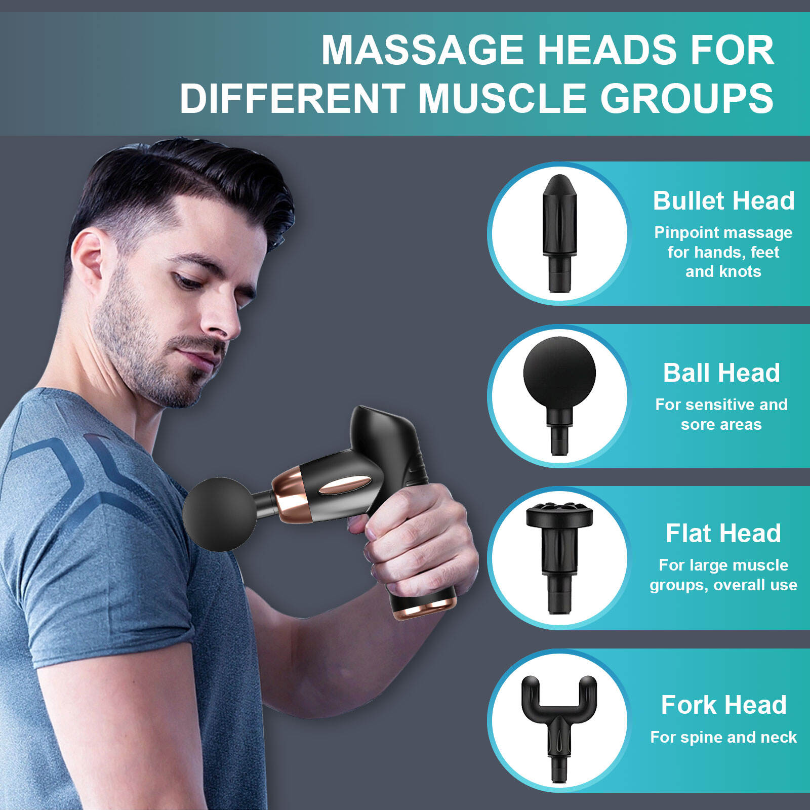 tl mg6 mini massage gun 35w 6 speeds deep tissue percussion massager with 4 heads type c rechargeable-20