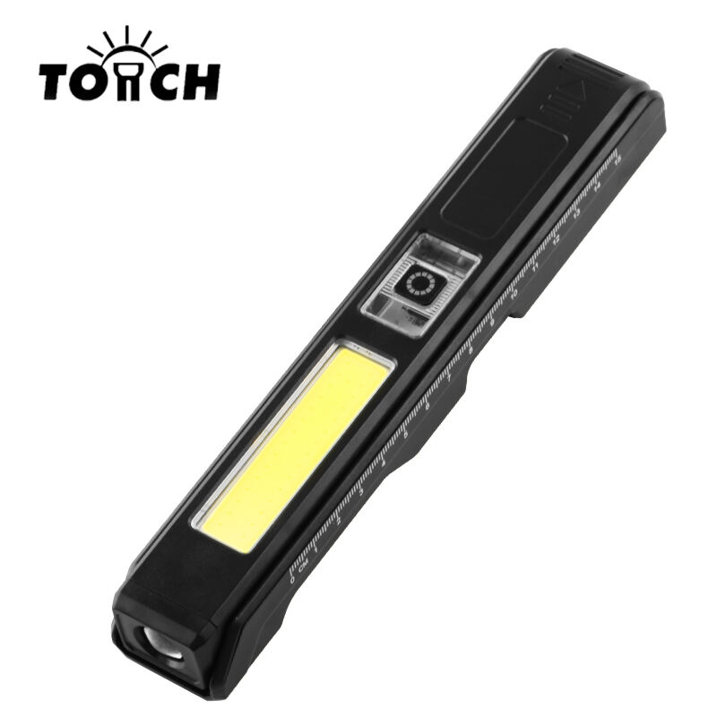  Outdoor Magnetic Adhesive Portable Work Light COB Portable Hook LED Household Emergency Flashlight
