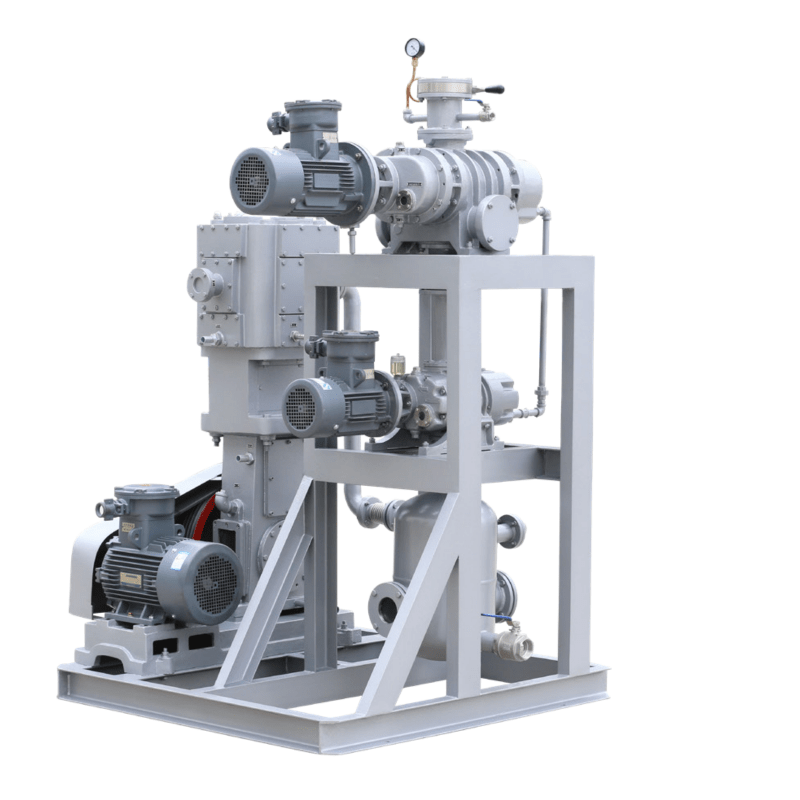 JZJW Series roots vacuum pump units with reciprocation backing pumps 600-21