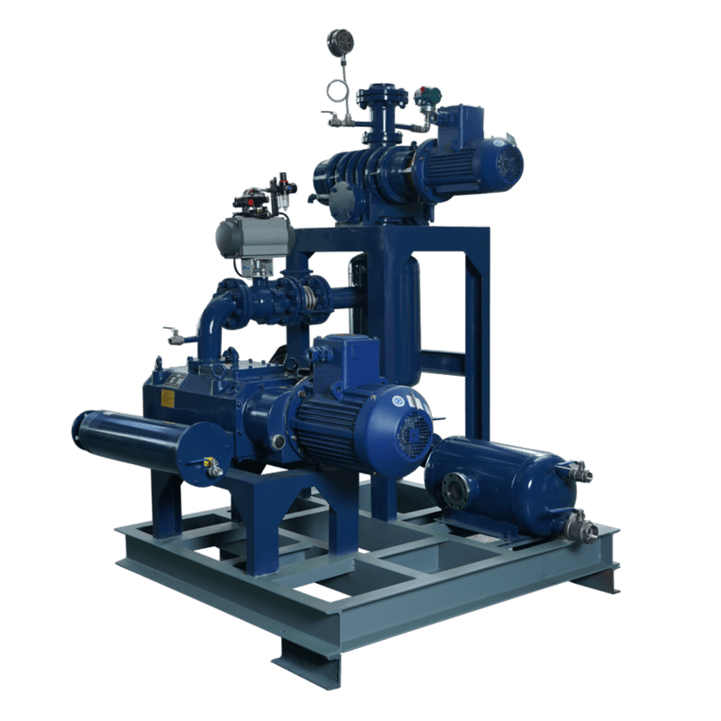 JZJLG Series roots vacuum pump units with screw backing pump 150-1