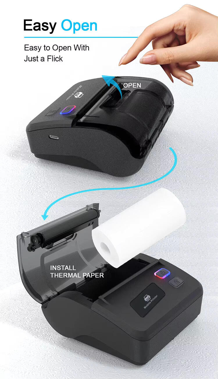 ZYWELL ZM06 80mm Portable Thermal Printer, China ZYWELL ZM06 80mm ...