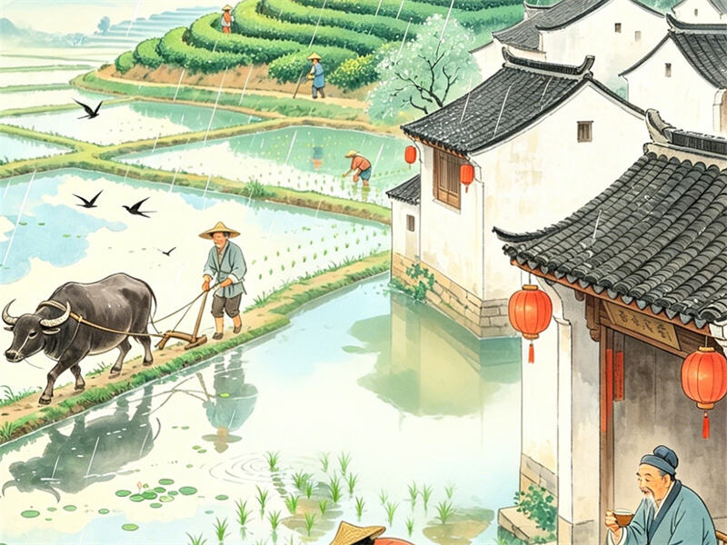 24 na Solar na Panahon ng Tsina – Ulan ng Butil