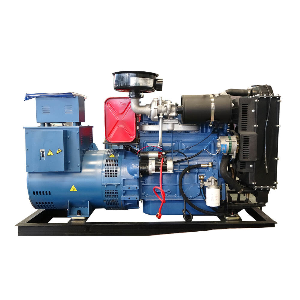 Water cooled direct injection series commonly used diesel generator sets