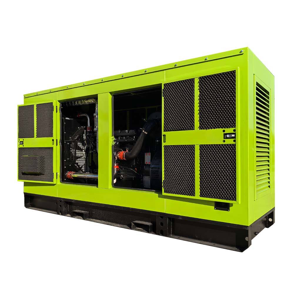 Super quiet box type low-noise and high-efficiency heat dissipation customized diesel generator set