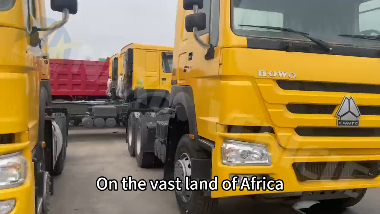 HOWO 6x4 371HP Tractor Truck - The Mining Powerhouse Trusted Across Africa