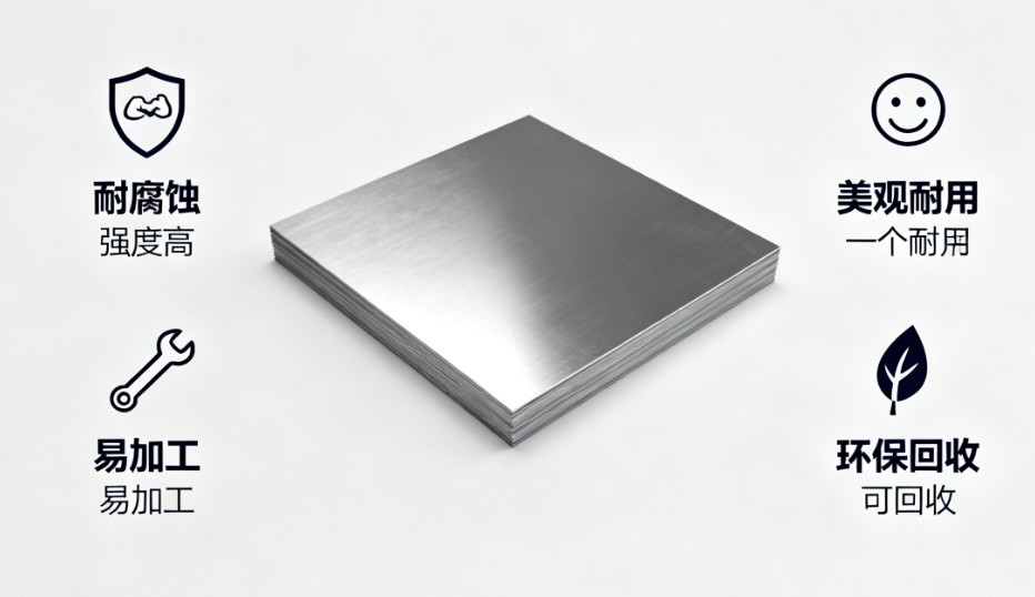 What are the advantages of 304 stainless steel sheet?