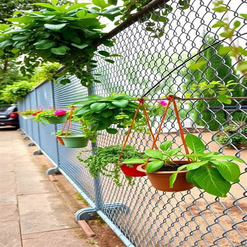 ¿Qué valla de malla metálica recubierta con PVC es adecuada para la construcción comunitaria?