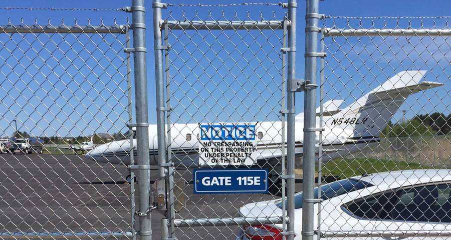 Airport Perimeter Fence Prevent Intruders from Accessing