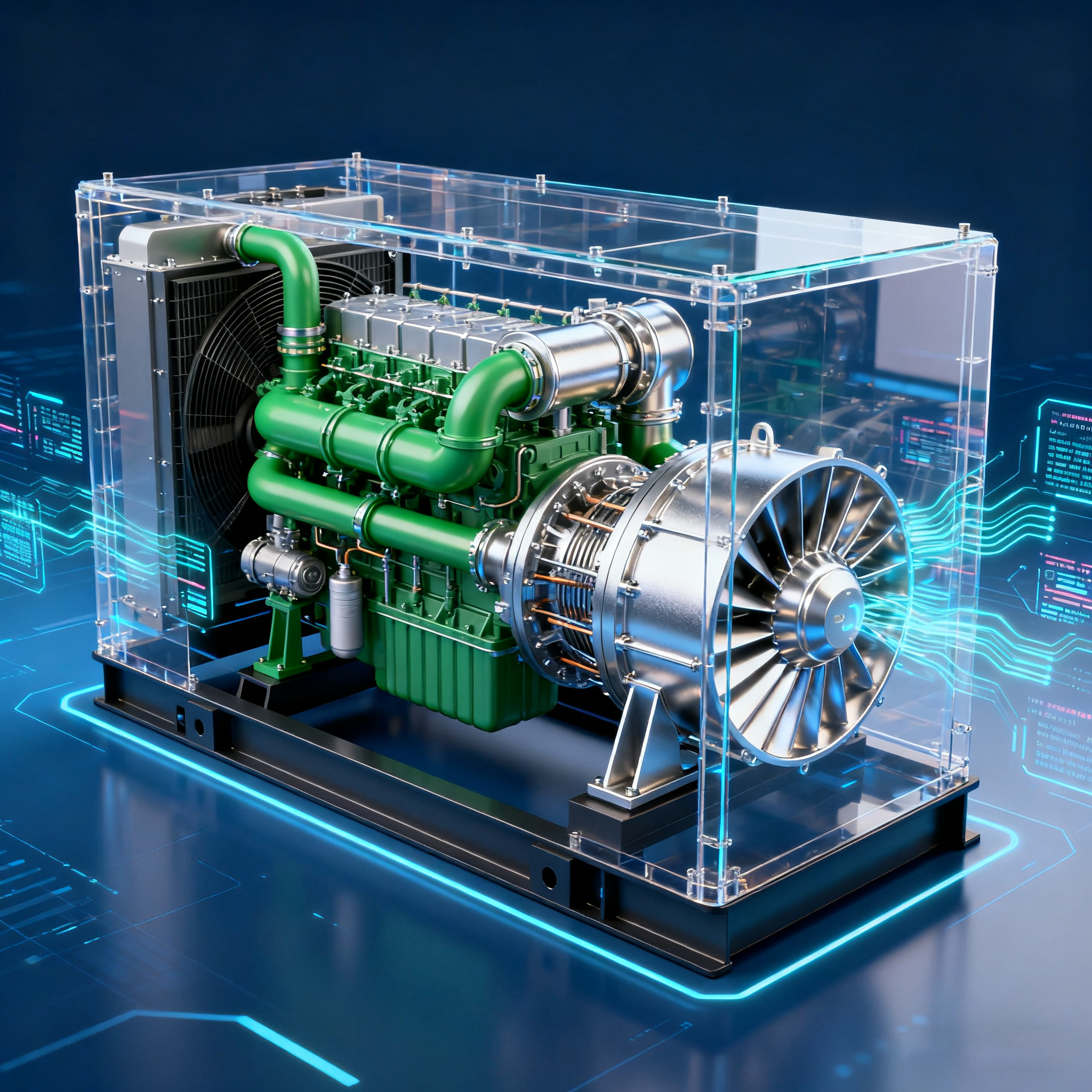 Natural gas generator