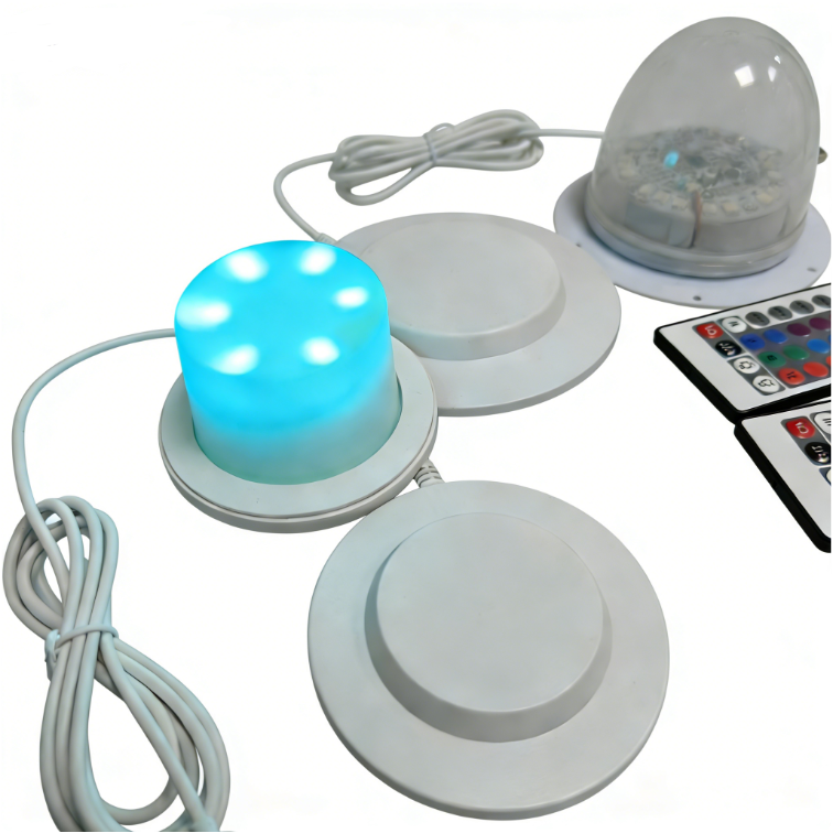 85mm 120mm Replacement USB Led Induction Charge Light Lamp Base Led Battery