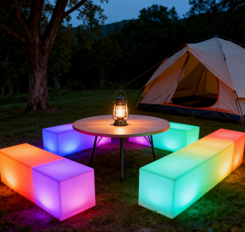  Dual-core led battery for led furniture bar party decor manufacture