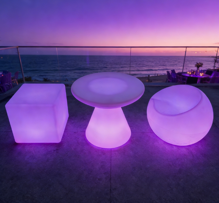 How RGB LED Patio Sets Enhance Outdoor Experiences