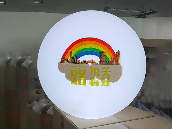 Art Meets Innovation: Custom Hand-Painted LED Light Ball