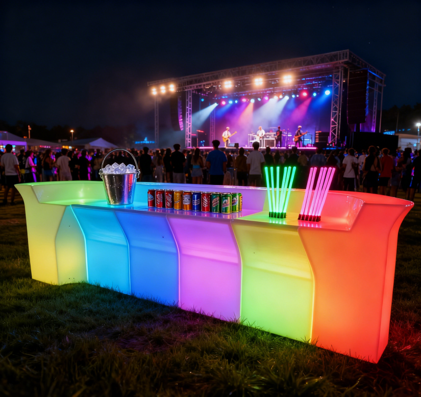  Dual-core led battery for led furniture bar party decor factory