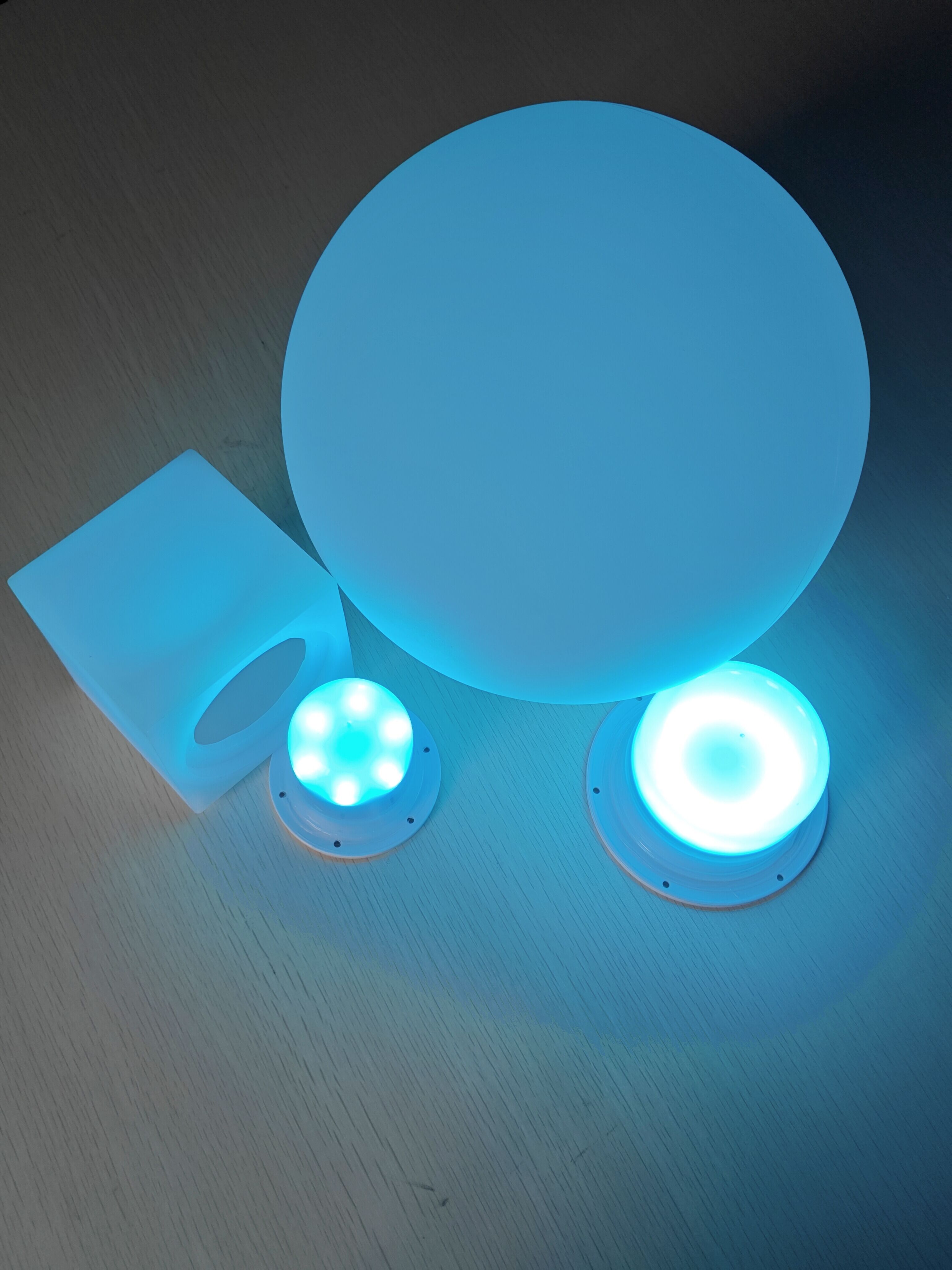 IR Remote RGB LED battery Light 5AA Battery & Plug-in Dual Mode Color Changing supplier