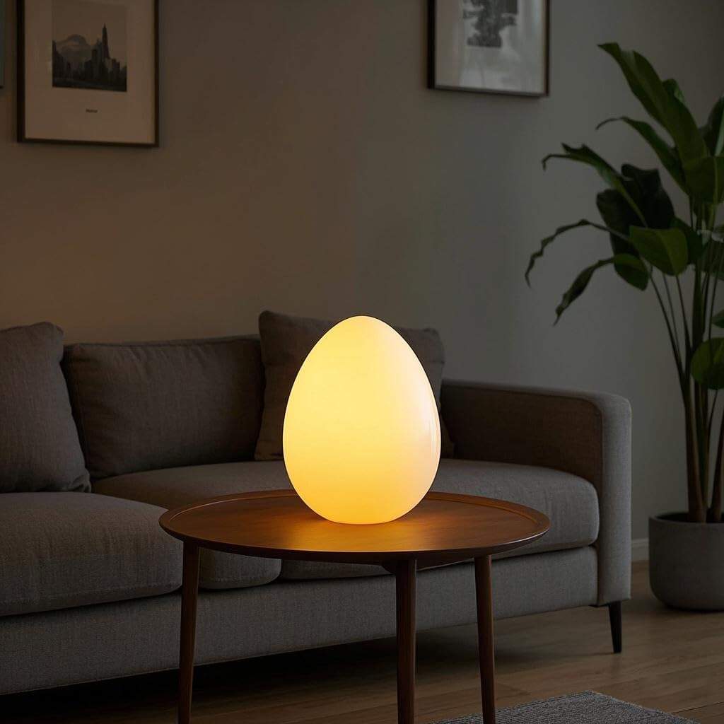  Rechargeable Egg Autistic light RGB IP65 with remote control details