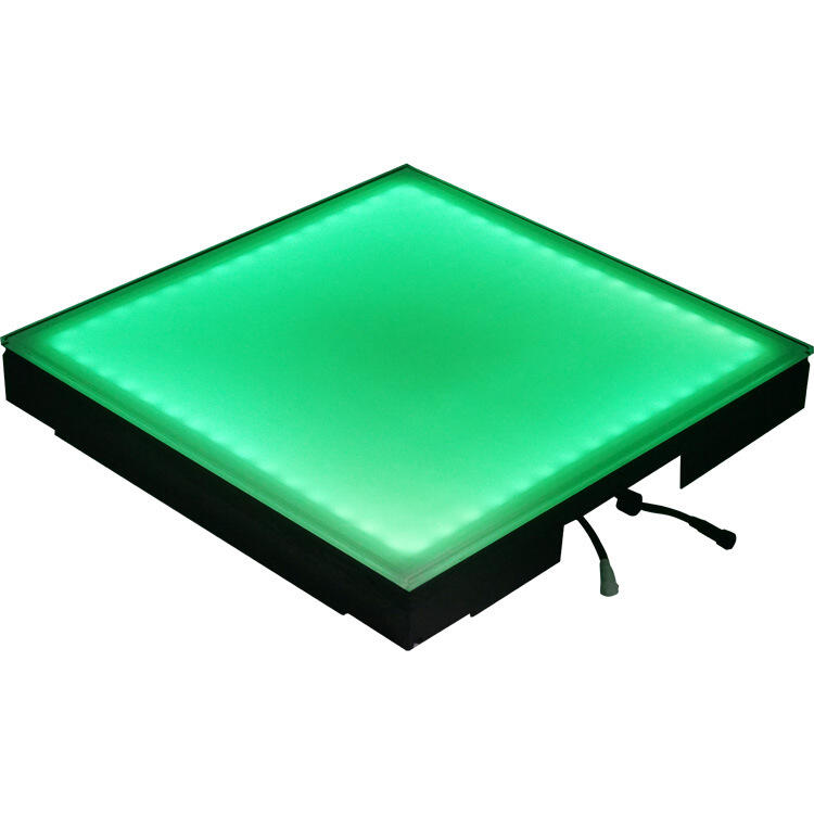 RGB Motion Sensor LED Floor Tiles - Waterproof Interactive Glow Panels for Party & Commercial Use