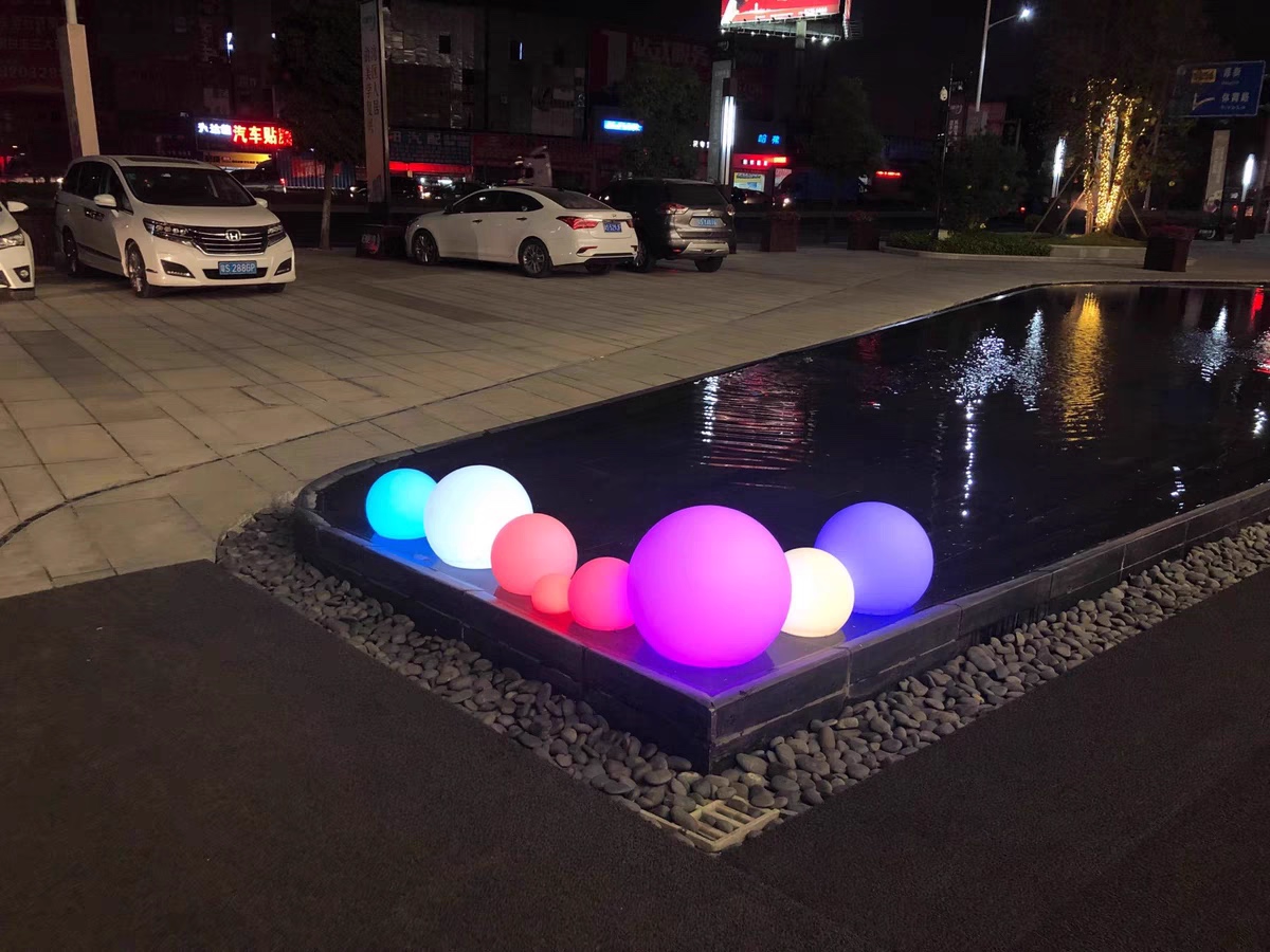 Professional LED glow ball lighting solutions tailored for modern commercial spaces.