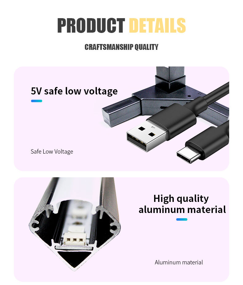 RGB Smart Music Voice Control Corner LED Floor Lamp for Home game Decor details