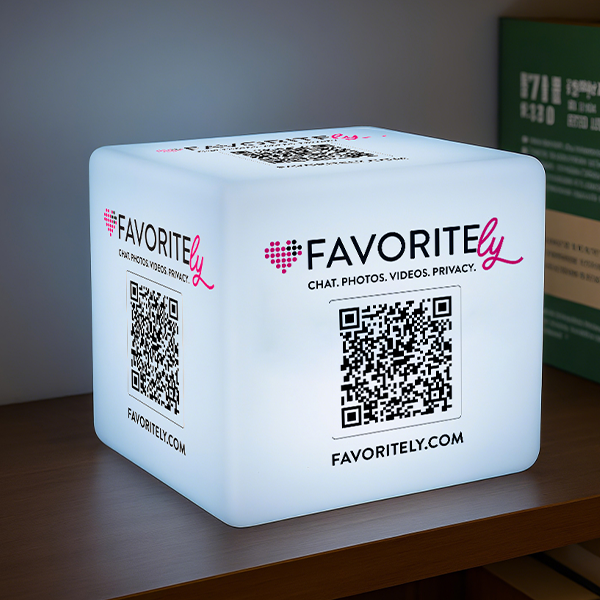 Crystal sticker for LED Cube