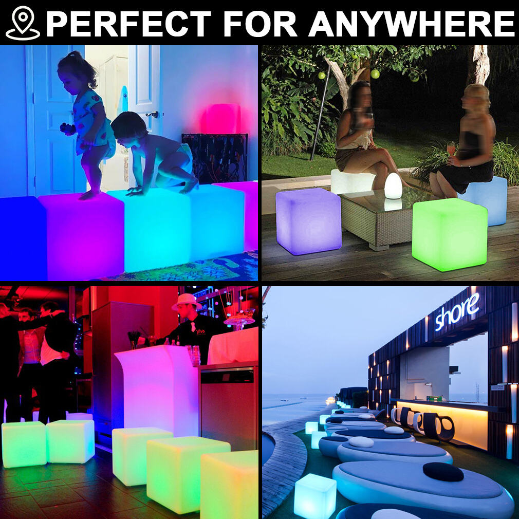 UV Print LED Cube