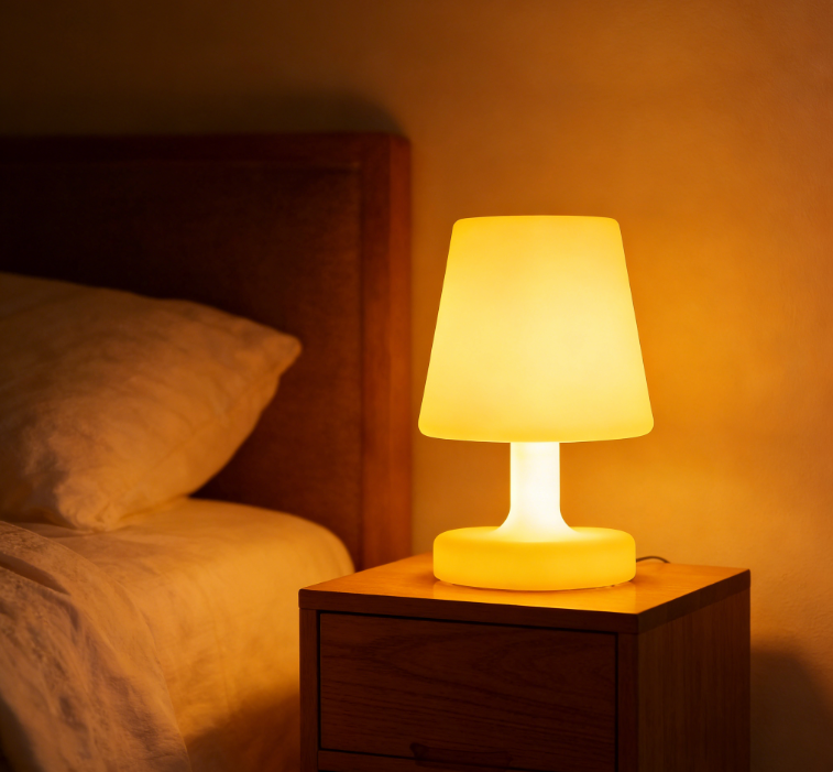 16-color LED Desk Lamp, USB Rechargeable, Ideal for Bedroom, Dining Room, Bar, and Hotel Ambient Lighting