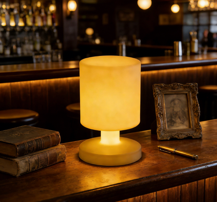 16-color LED Desk Lamp, USB Rechargeable, Ideal for Bedroom, Dining Room, Bar, and Hotel Ambient Lighting