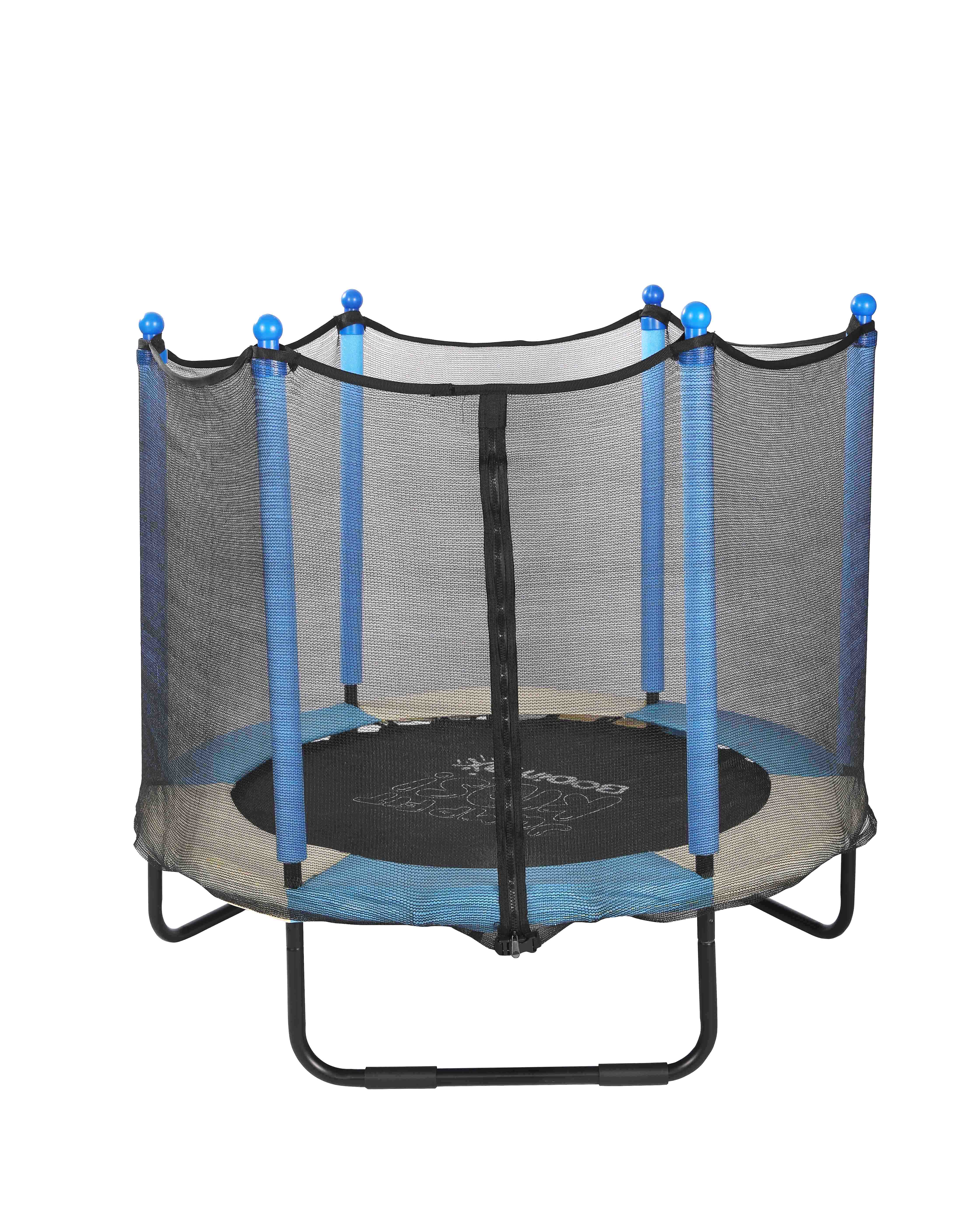 kids trampoline with safety net