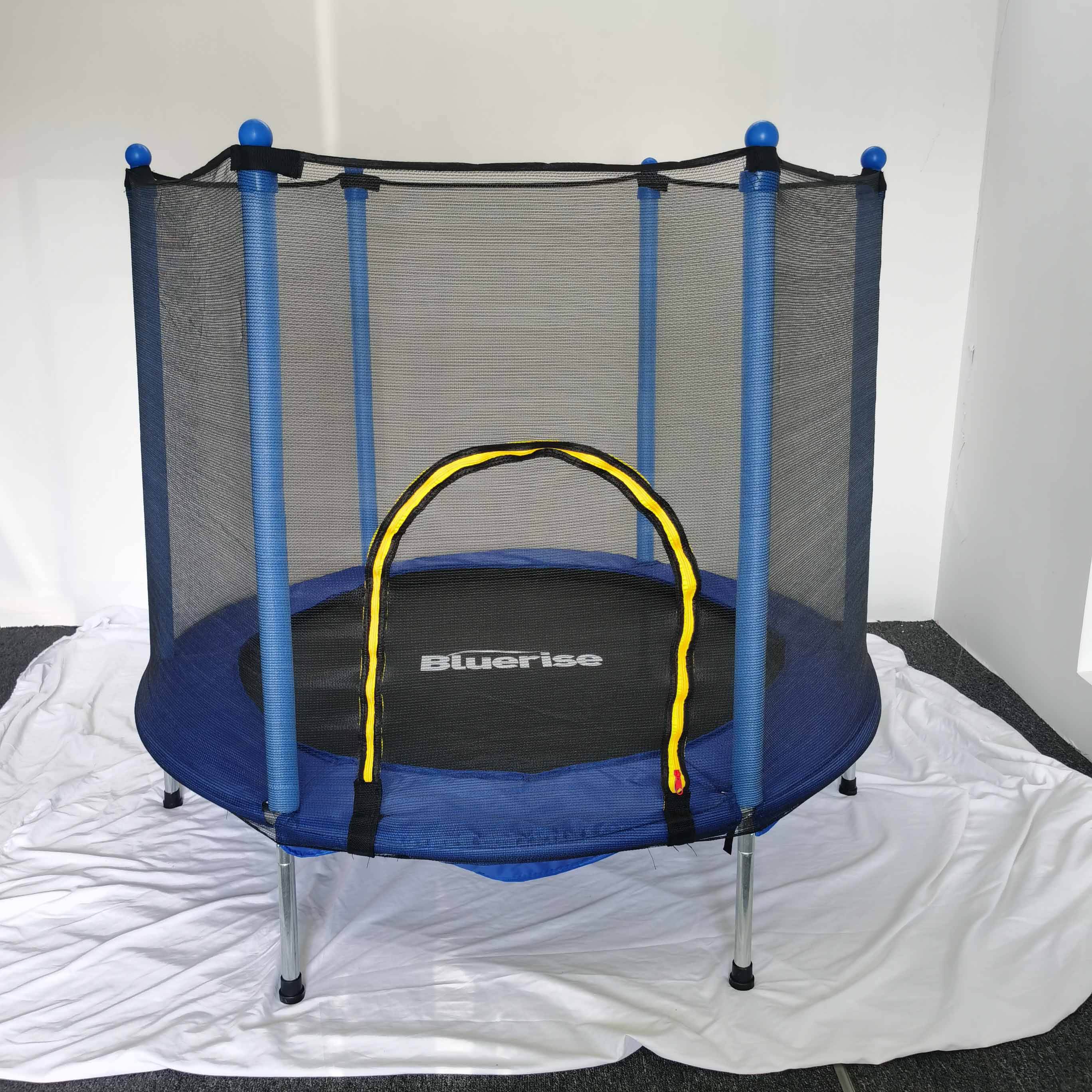 55inch kids trampolien with net 