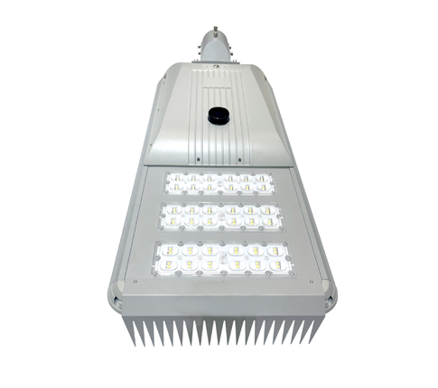 lampe solaire LED intégrée pour éclairage public extérieur, 30 W, 40 W, 60 W, 80 W, 100 W, 120 W, étanche IP65, équipée de pointes métalliques anti-oiseaux