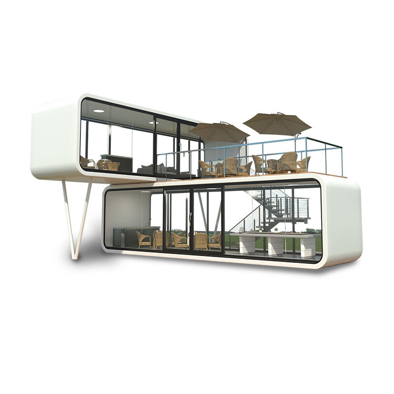 APPLE CABIN CAPSULE HOUSE -Cyspace double storey series