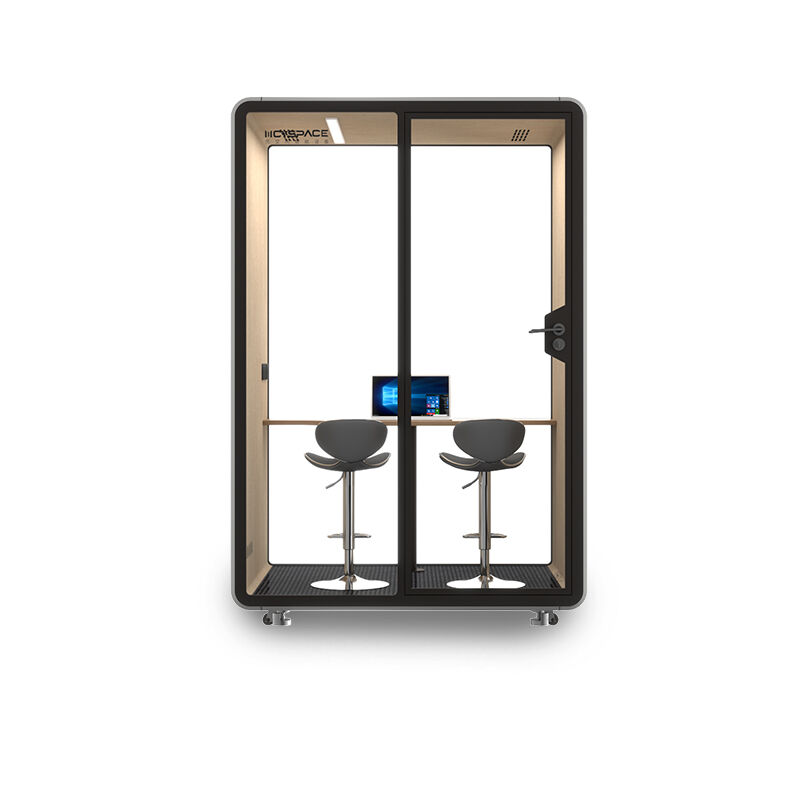 The smart and Soundproof booth for 2 people-Cyspace S series