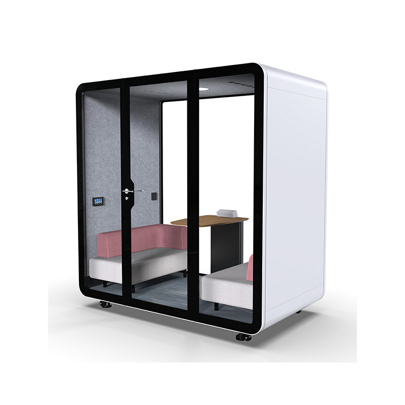 The smart and Soundproof booth for 4 people-Cyspace A series