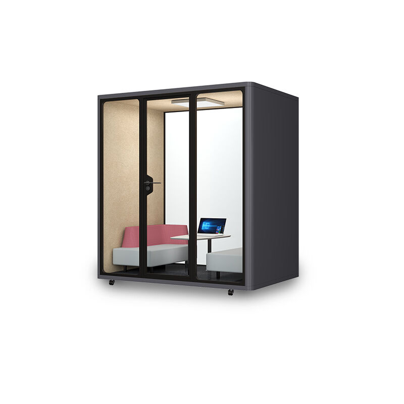 The smart and Soundproof booth for 4 people-Cyspace Y PRO series