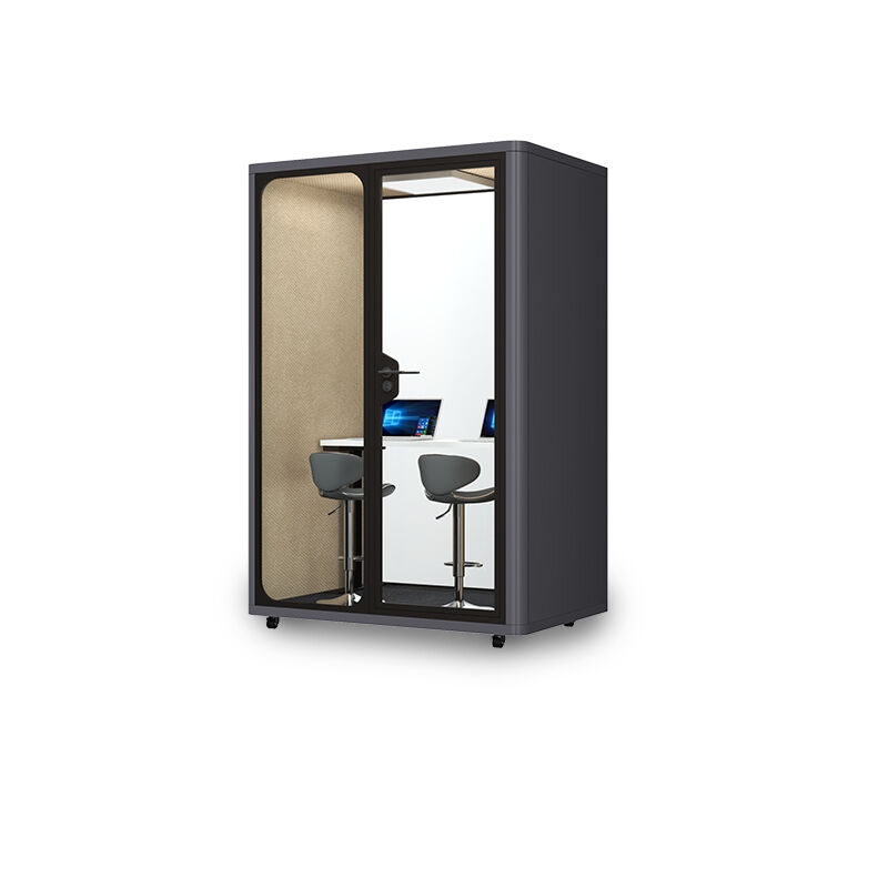 The smart and Soundproof booth for 2 people-Cyspace Y PRO series