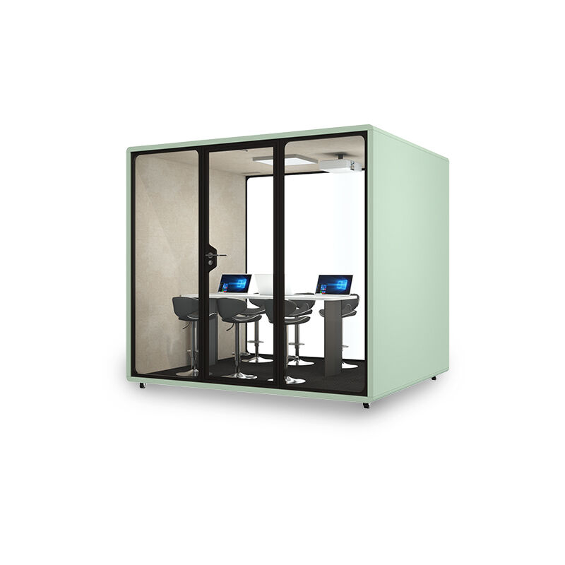 The smart and Soundproof booth for 6 people-Cyspace X series