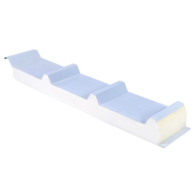 Four Waves Polyurethane Sandwich Roof Panel