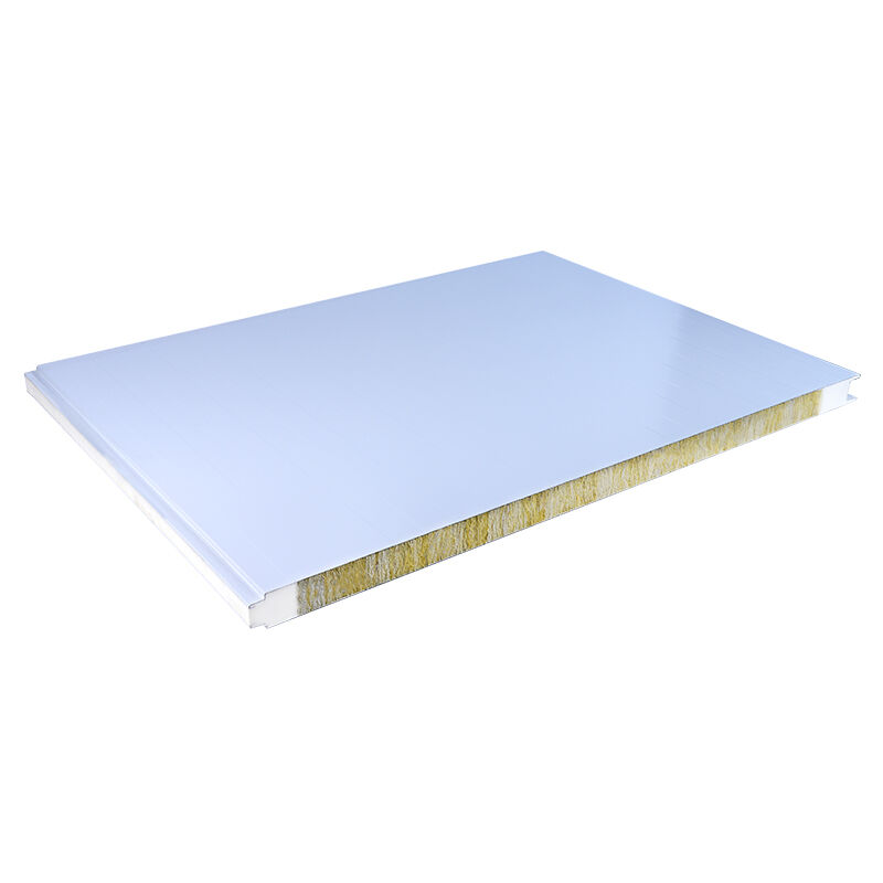 Fireproof Insulation Rock Wool Partition Wall Panel 