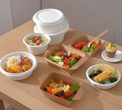 Disposable Paper Boxes and Bowls