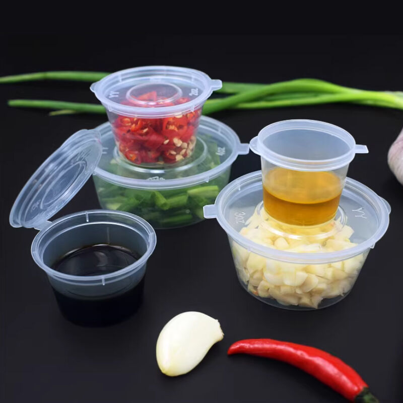 What Are the Benefits of Using Hinged Lid Sauce Cups for Takeout?