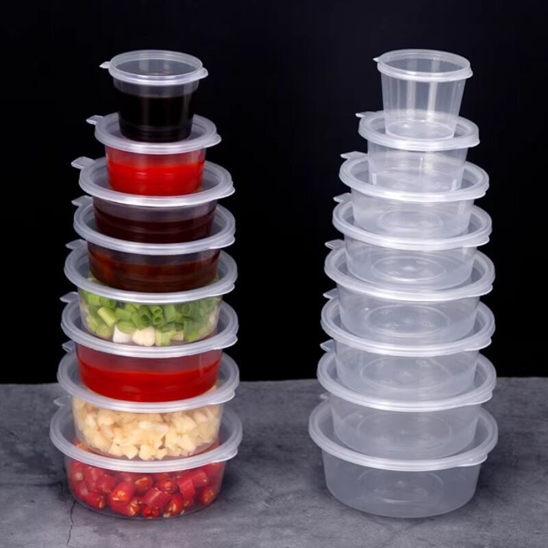 What Makes Small Plastic Sauce Cups with Lids Ideal for Food Service Industries?