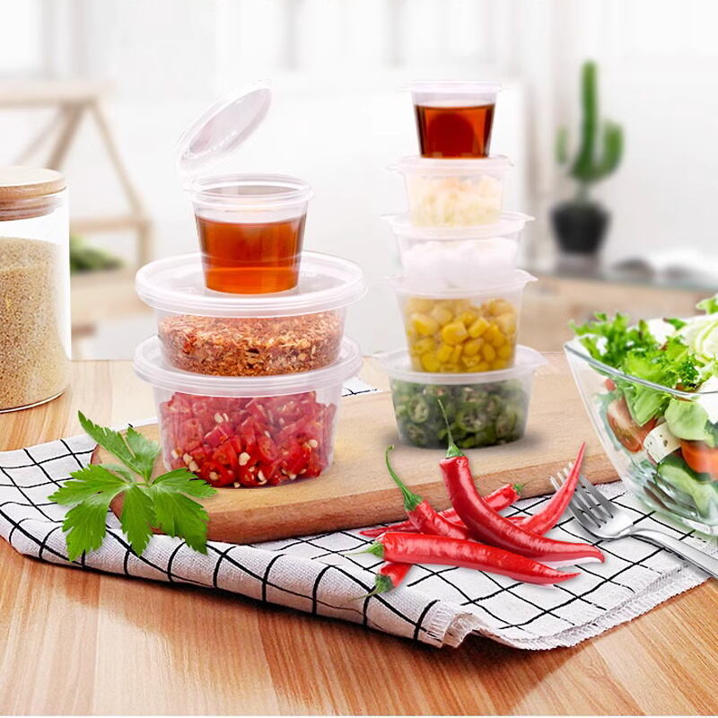 How to Choose the Right Size Plastic Sauce Containers with Lids for Your Needs